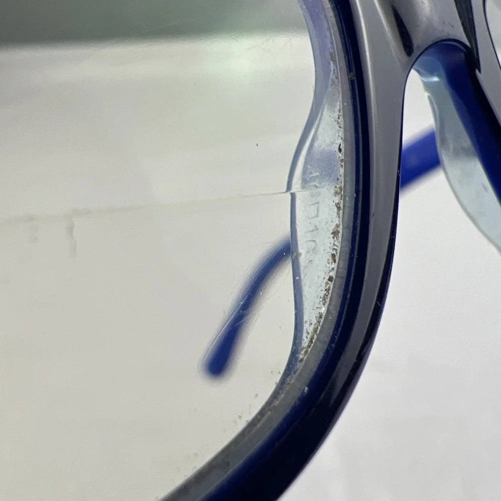 Ray-Ban Jr. RB1531 3839 Vista Polished Blue Eyeglasses 46-16-125 Frames Only